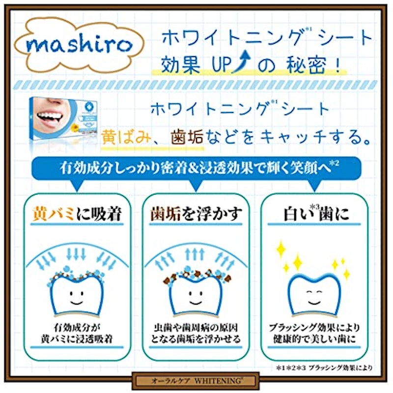 mashiro ko-bo ホワイトニング シート 4