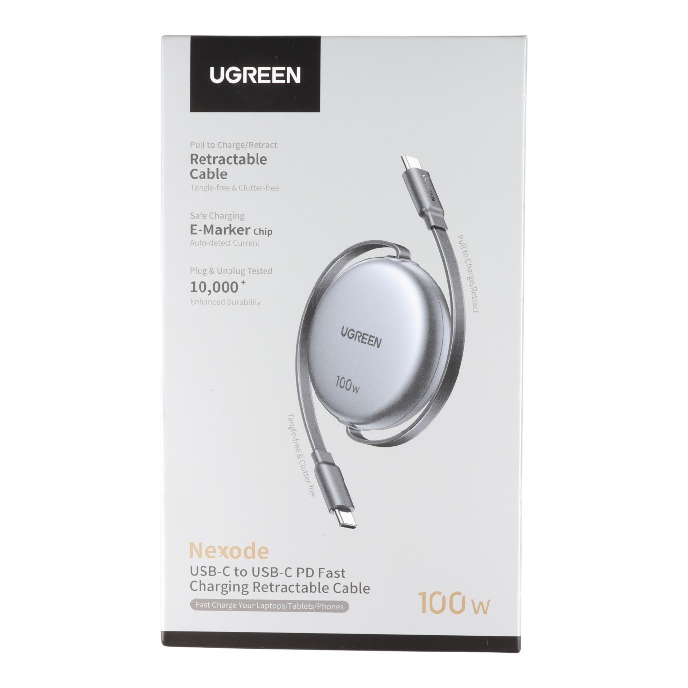 巻き取り式 USB-Cケーブル 3