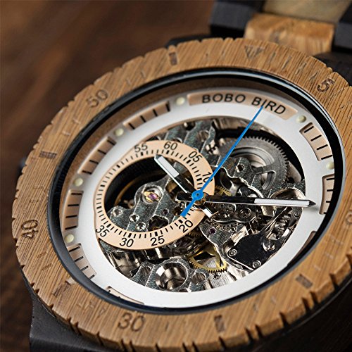 ベストオートマチックメカニカルウッドウォッチ 3