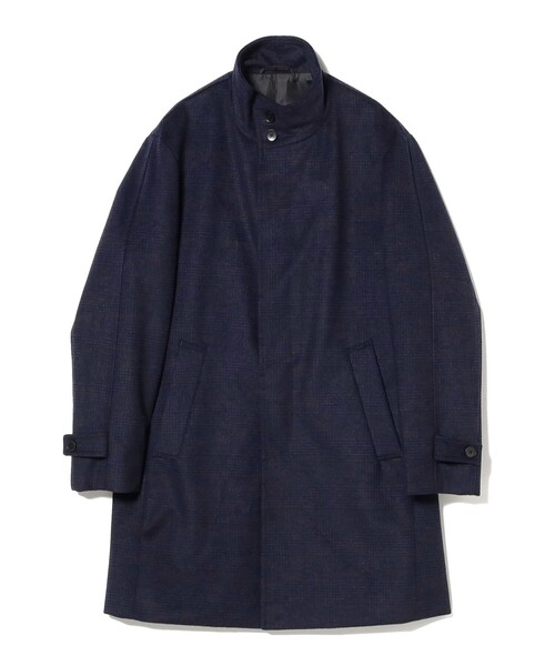 防風 タスマニアウール スタンドカラーコート 25FW 12
