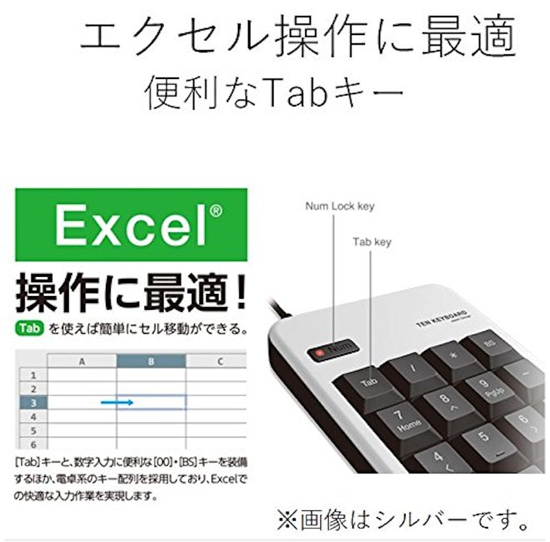 USBテンキーボード 3