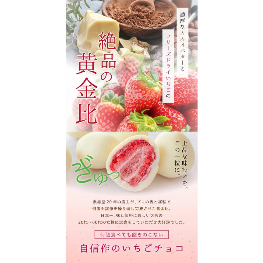 イチゴ丸ごとトリュフチョコ ホワイト&ピンク 2