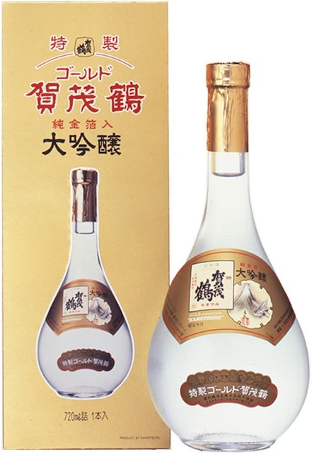 賀茂鶴酒造 大吟醸 特製ゴールド賀茂鶴 1枚目