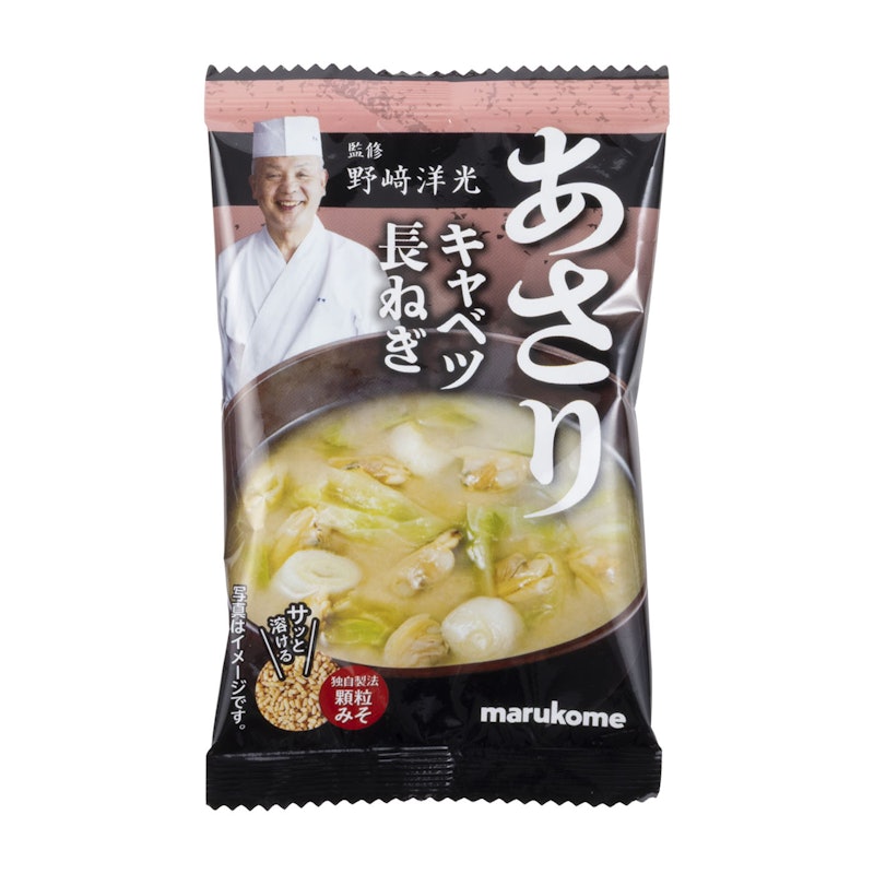 野﨑洋光監修 フリーズドライ顆粒みそ汁 あさり 1