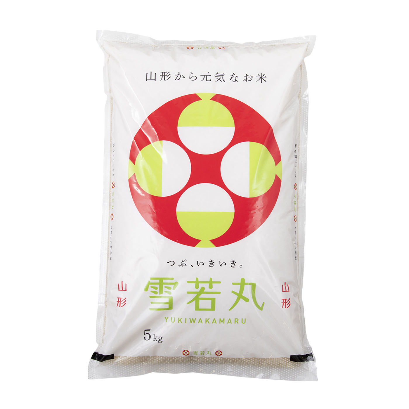 新米　山形県庄内産　中粒米　玄米20kg