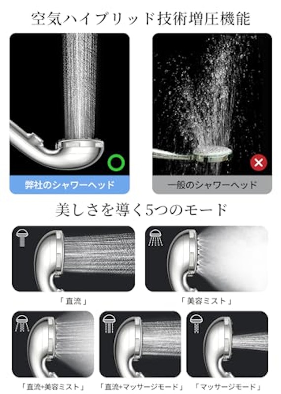 シャワーヘッド 8