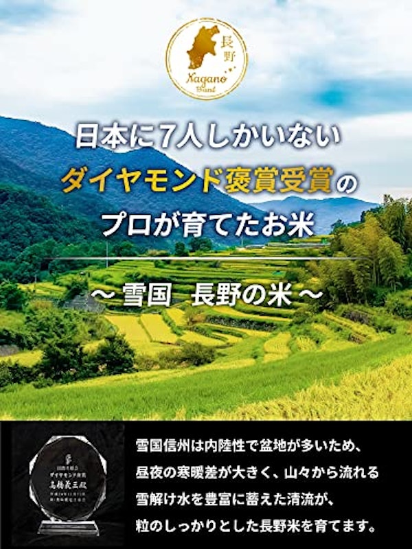 無洗米 長野県産コシヒカリ 流るる 6