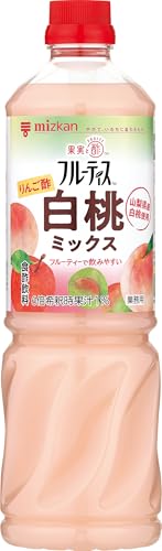業務用フルーティス りんご酢白桃 6倍濃縮タイプ 1