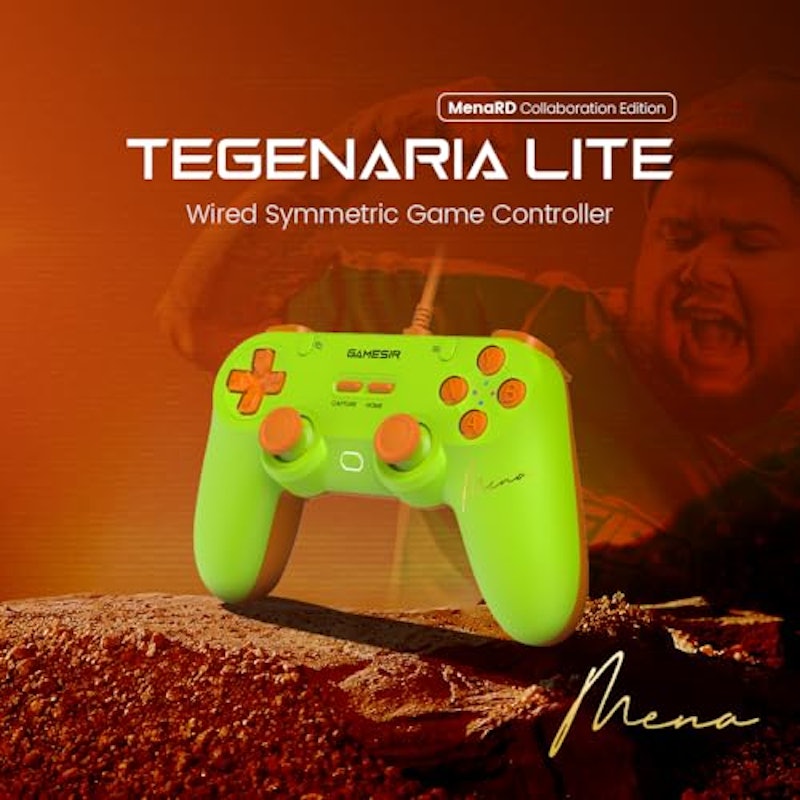 Tegenaria Lite MenaRD Collaboration Edition Wired Symmetric Game Controller 2