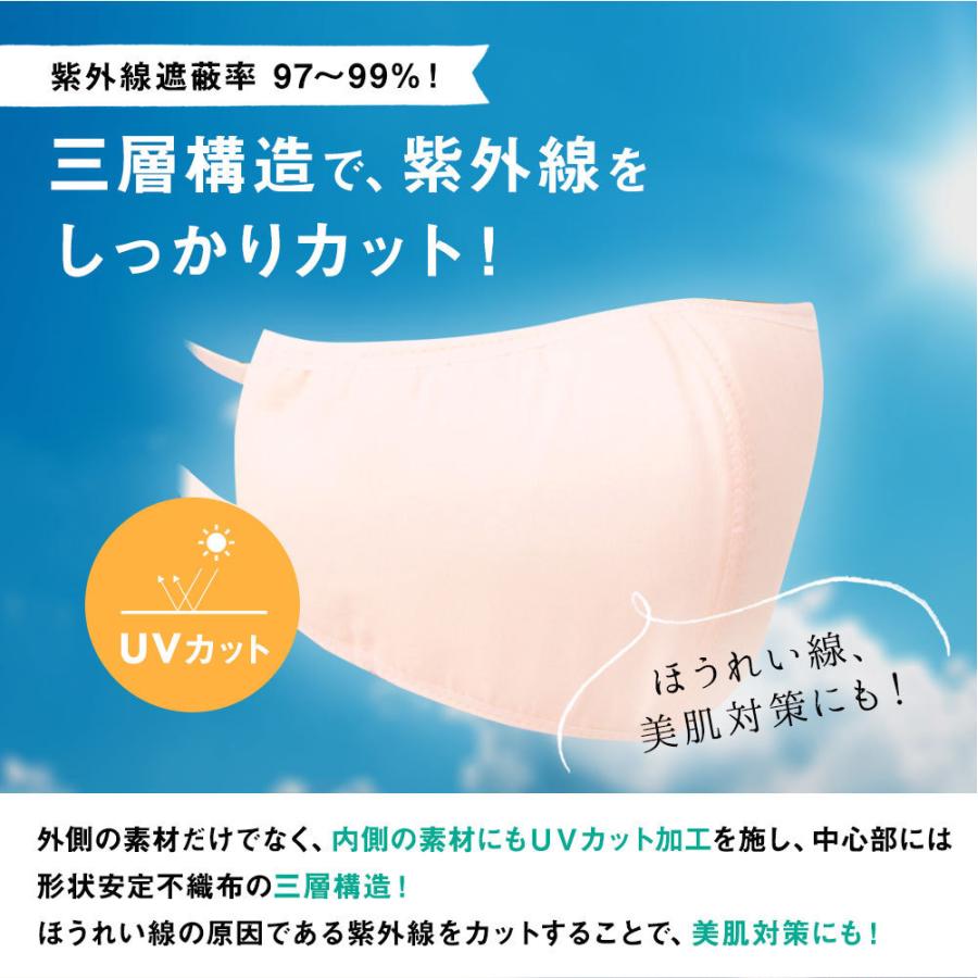 UVカットマスク・ワイド 6