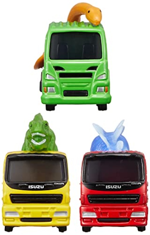 はこんであそぼう!恐竜運搬車セット 4