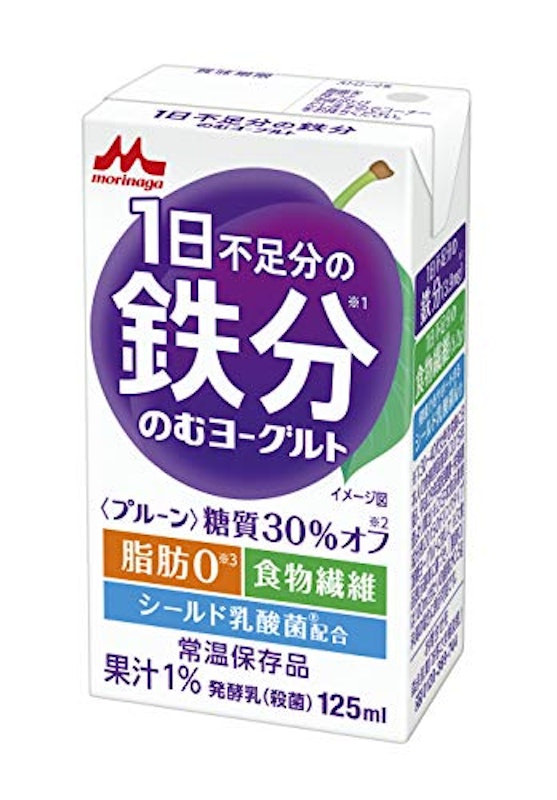 1日不足分の鉄分 のむヨーグルト 1