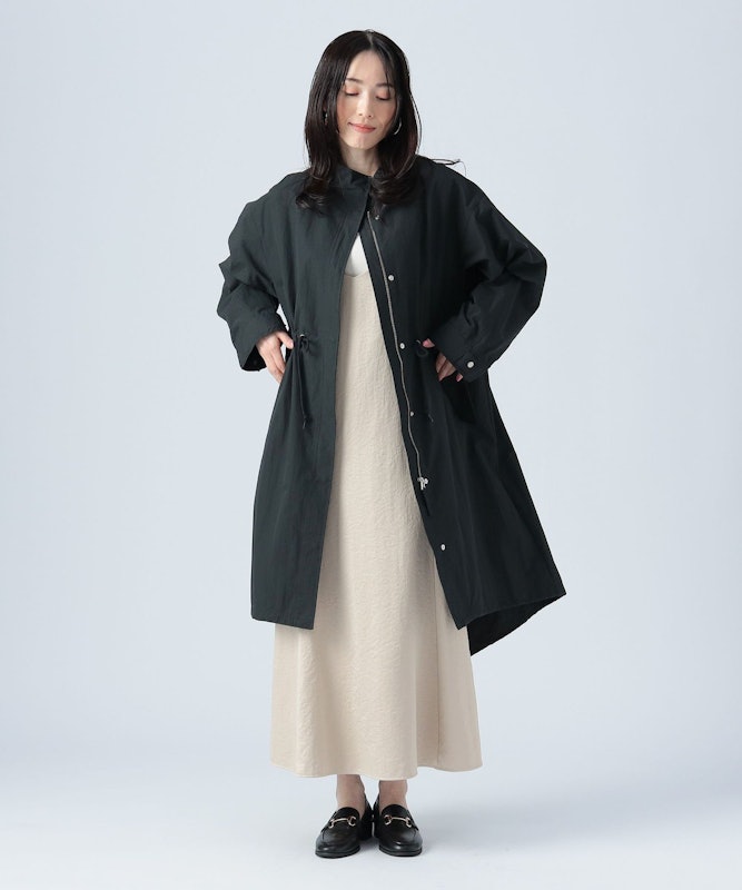 撥水ナイロン モッズコート 7