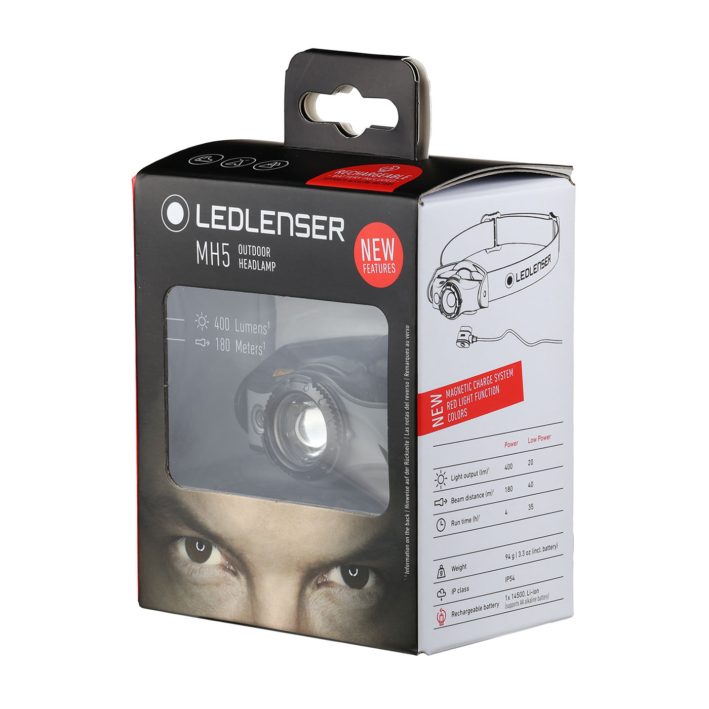 あかり Ledlenser LL MH5 Gray（GIFTBOX） 43136 レッドレンザー アウトドア用