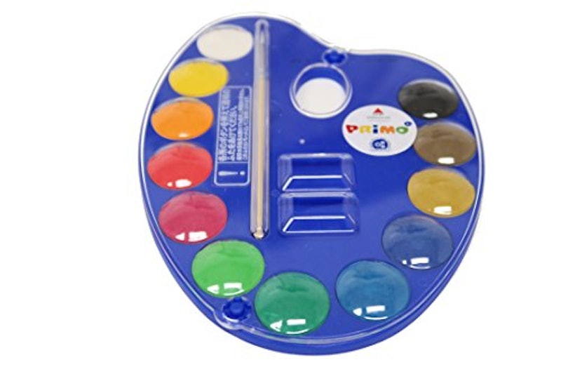 固形水彩絵の具パレット 12色セット 3