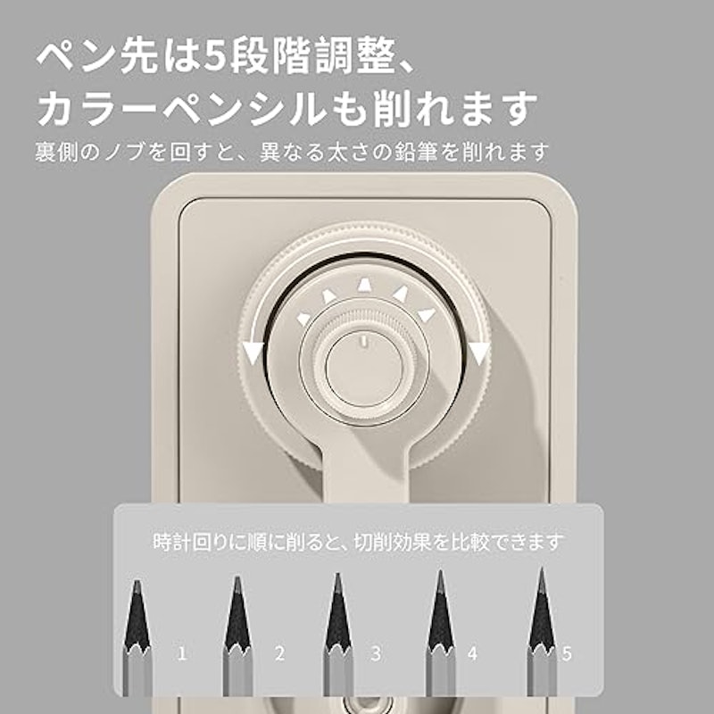 鉛筆削り 3