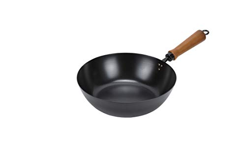 鉄製エンボス加工いため鍋26cm  1