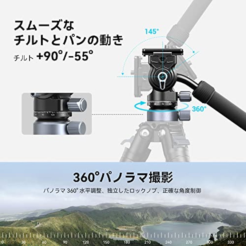 三脚用ビデオ雲台 4
