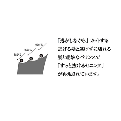 3段型階段刃セニング 3