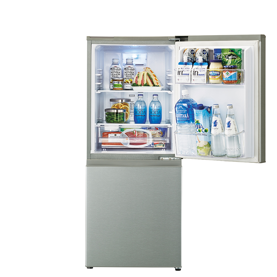 アクア冷凍冷蔵庫 126L 静音設計 LED照明自動霜取り機能付き 2020年製 