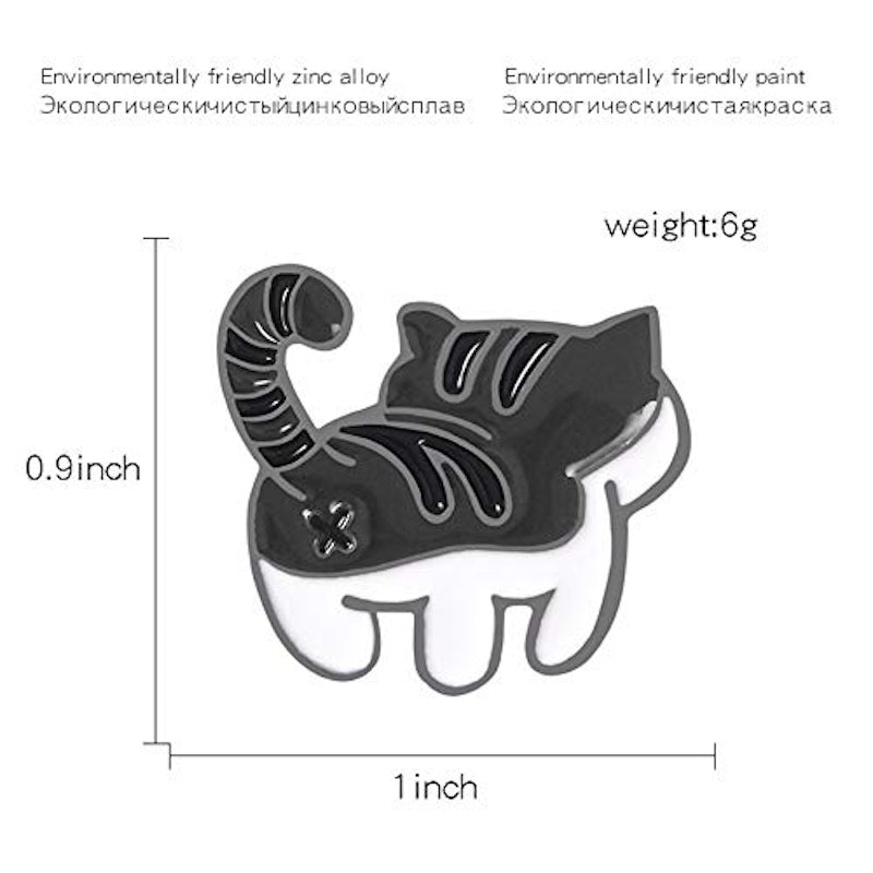 ブローチ 猫 手作り 3個 2