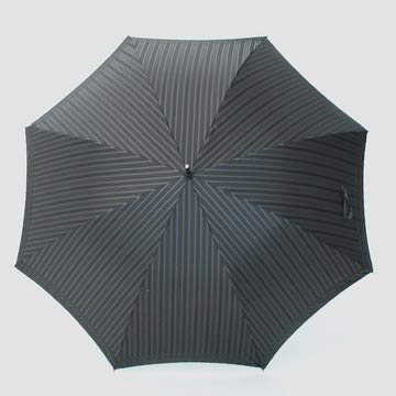 Stripe×Plain BLACK 長傘 2