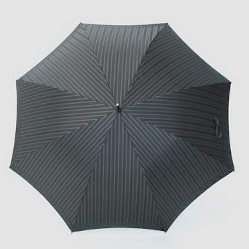 Stripe×Plain BLACK 長傘 2