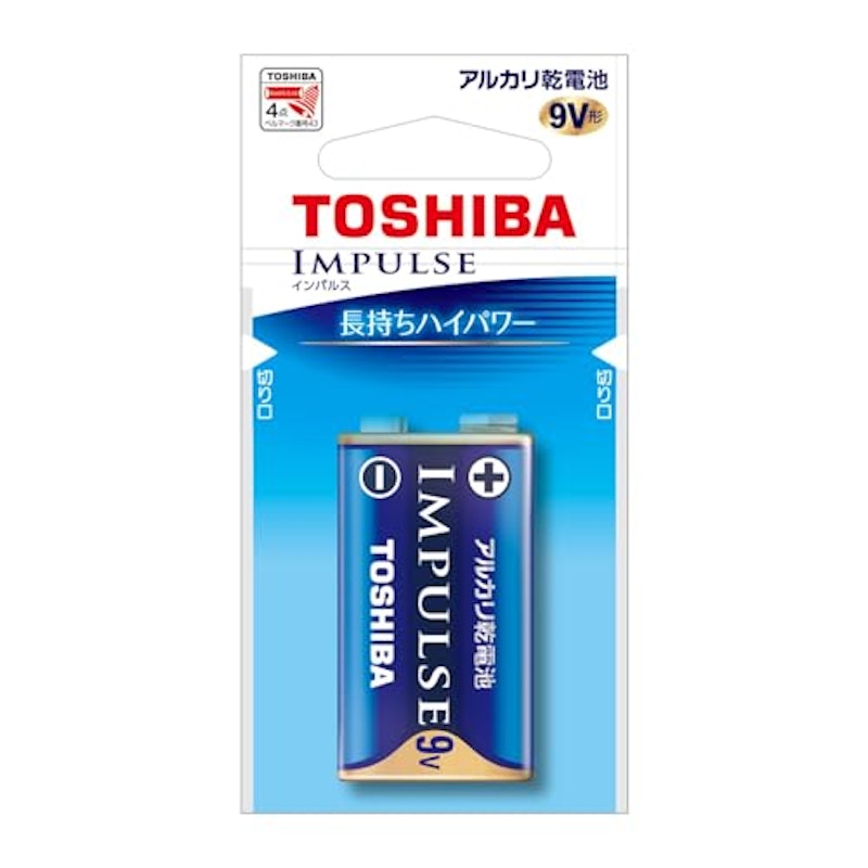 アルカリ乾電池 9V形 1