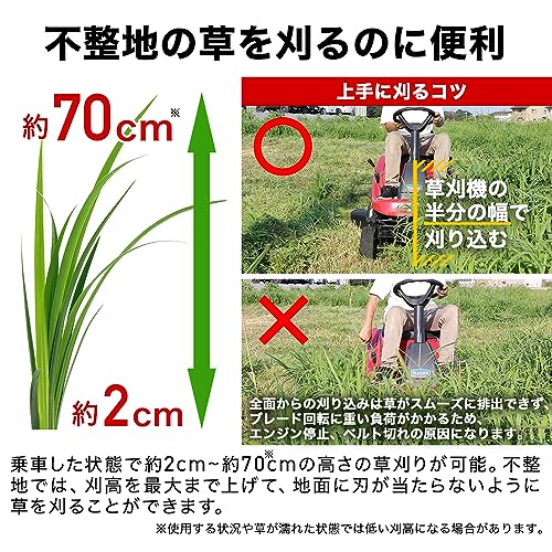 乗用草刈機 7