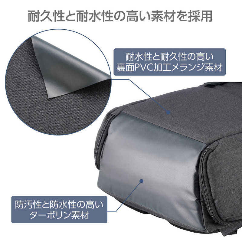 プラスシェル シティ フラップバックパック12 3