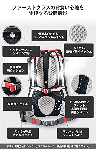 登山バックパック 4