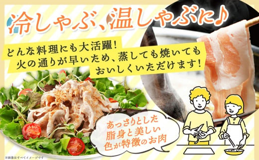 おさつポーク しゃぶしゃぶ2.5kgセット 4