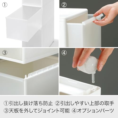 ライクイット 組み合わせて使える収納ケース ミディM 6