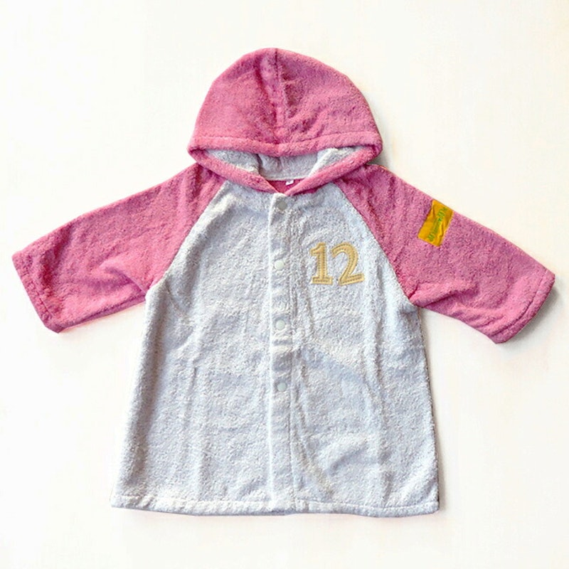 NUMBER-COLOR キッズバスローブ 18
