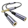 MOSWAG 3.5mm オーディオ分配ケーブル 1