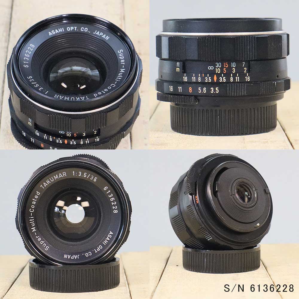 Super-Multi-Coated TAKUMAR 35mm F3.5 2