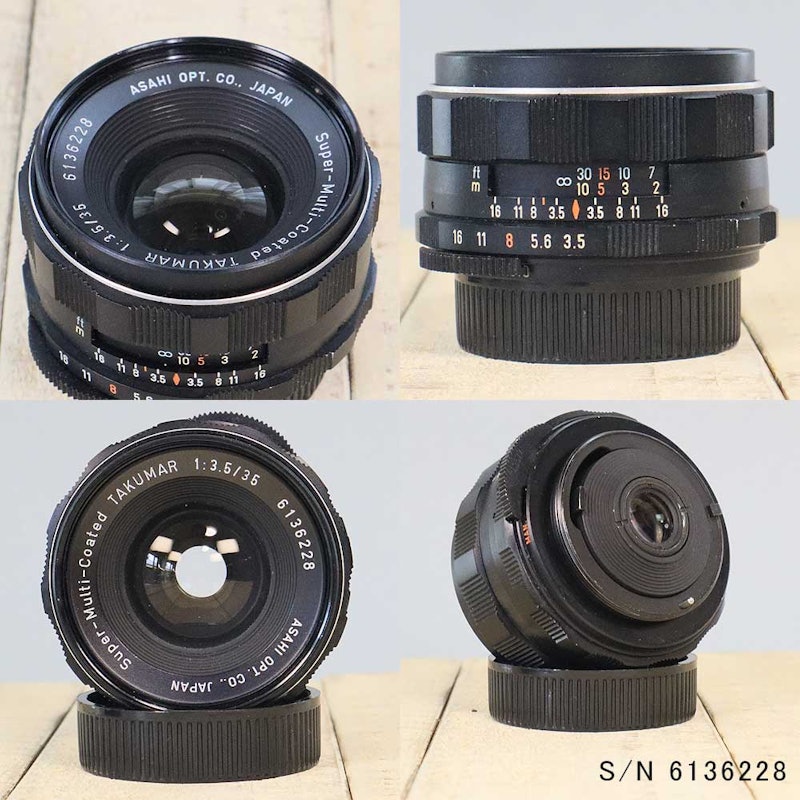 Super-Multi-Coated TAKUMAR 35mm F3.5 2