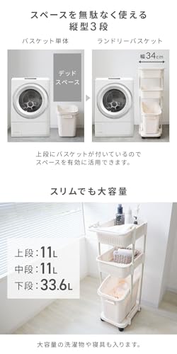 ランドリーバスケット 3