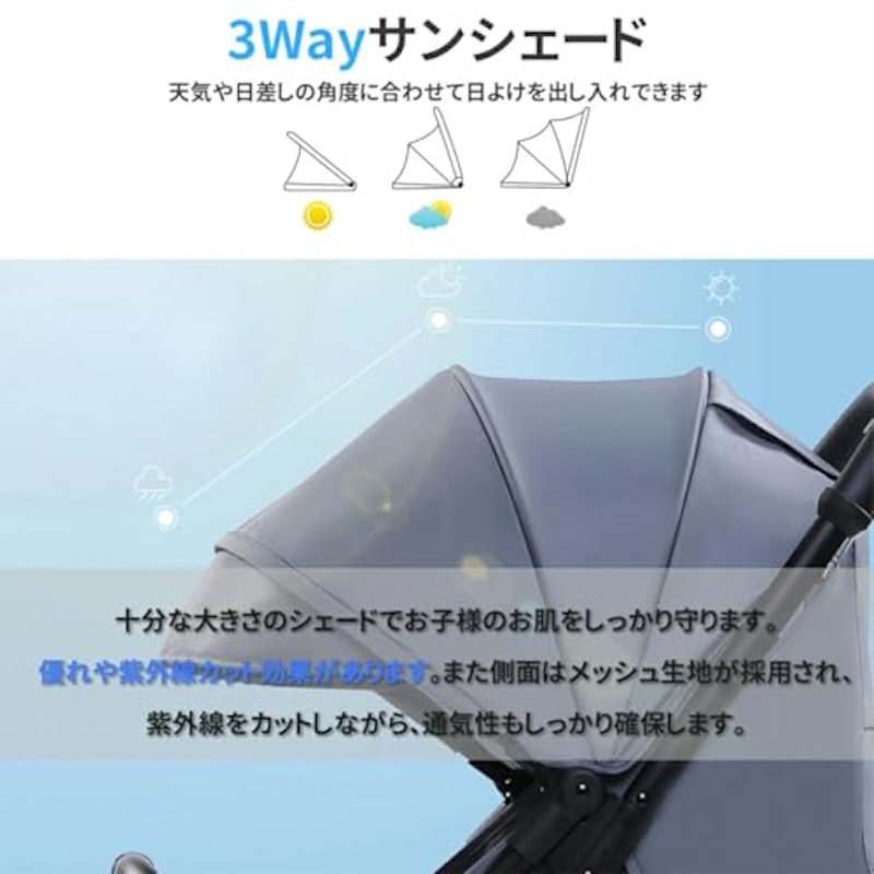 B型ベビーカー 2