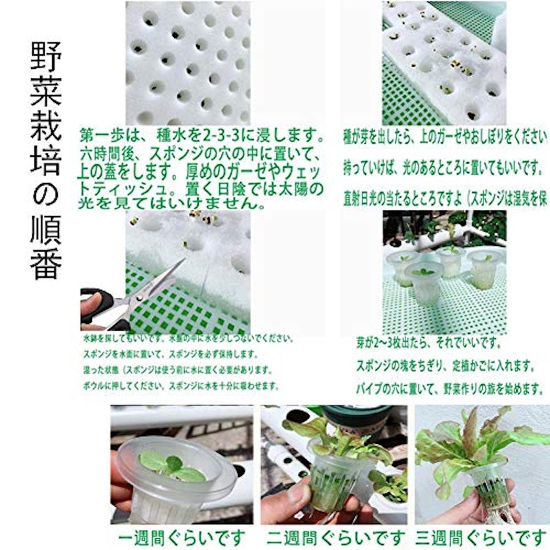 水耕栽培キット 7