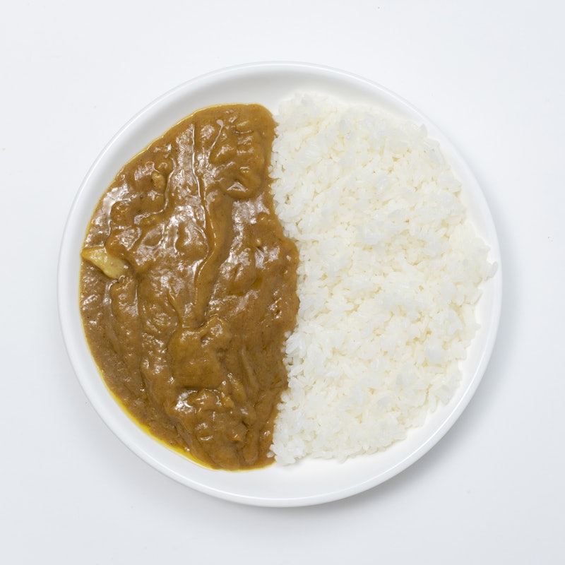 万代シティバスセンターのカレー 4