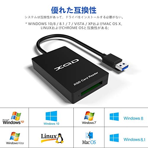 XQDカードリーダー 4