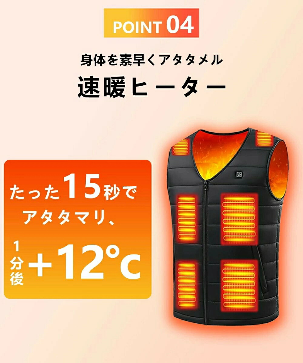 電熱ベスト 7