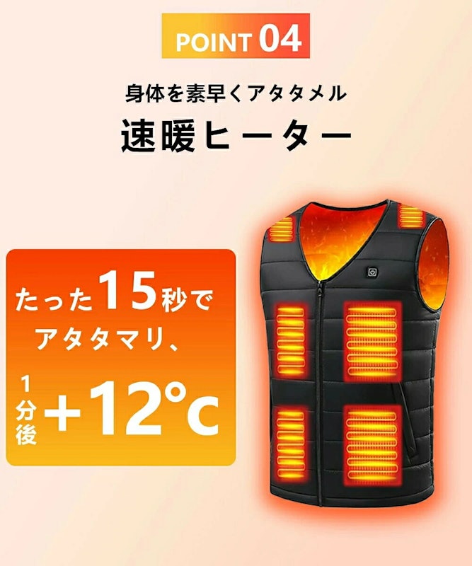 電熱ベスト 7