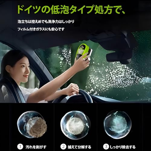 自動車ガラス用油膜取りクグブラシ 2