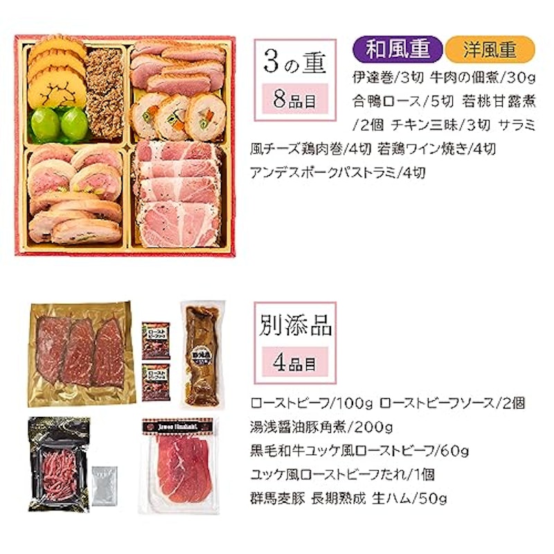 肉三昧おせち 5