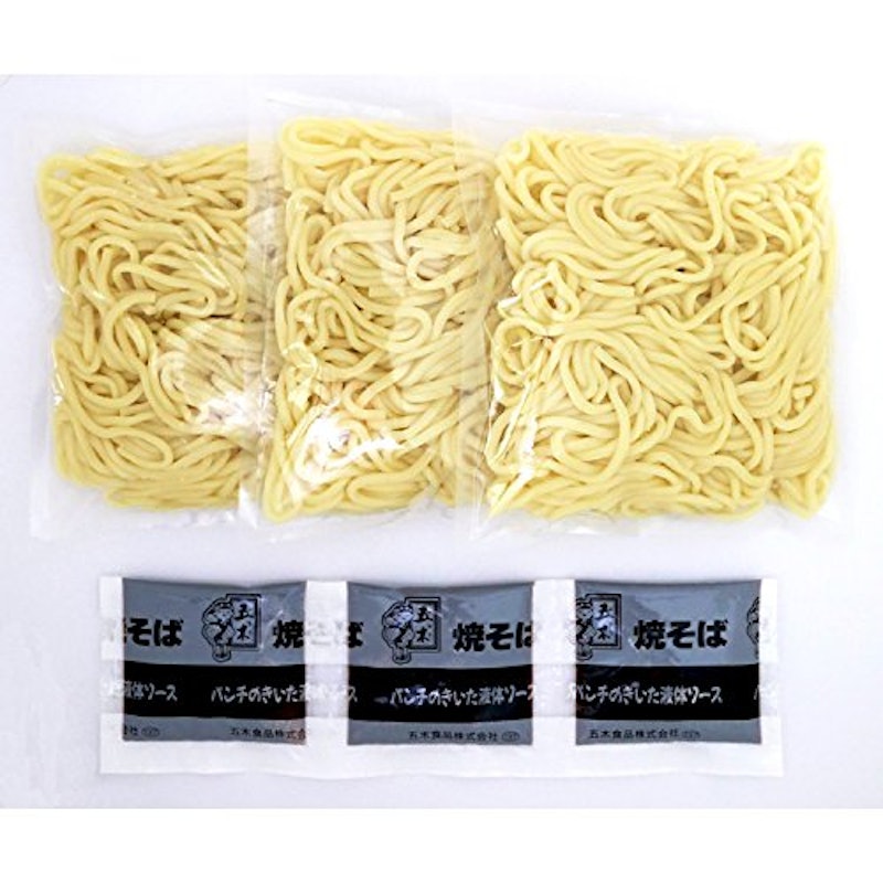 3食焼そば 4