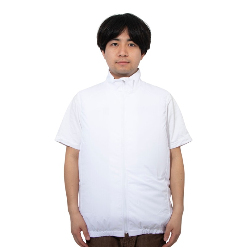 ポケットレス空調服ベスト 4