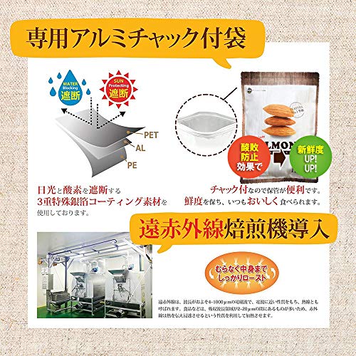 Daily Nuts & Fruits プレミアム煎りたてアーモンド 6