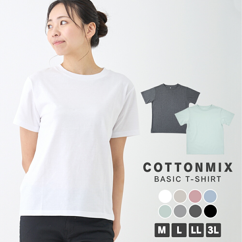 ベーシック半袖Tシャツ 1